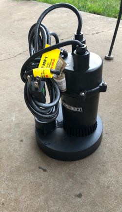 Everbilt submersible sump pump