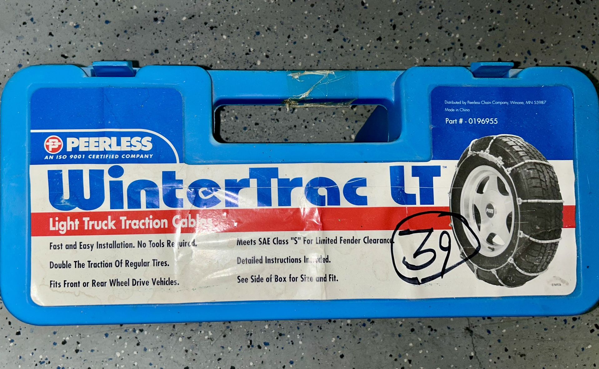 Winter Track Light Truck Tire Cables 
