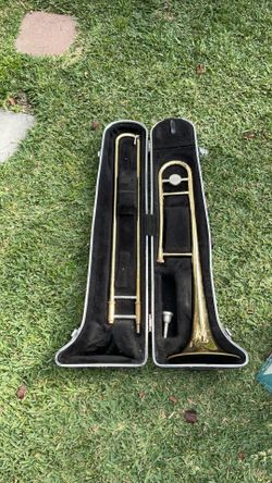Trombón Bundy usado con estuche y boquilla