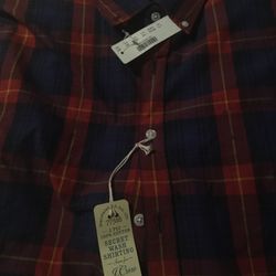 Mens XLT J. Crew Plaid Buttondown Shirt