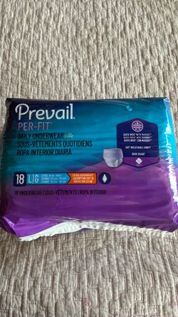 Adult Daily Diaper Unerwear - Large 18 count
