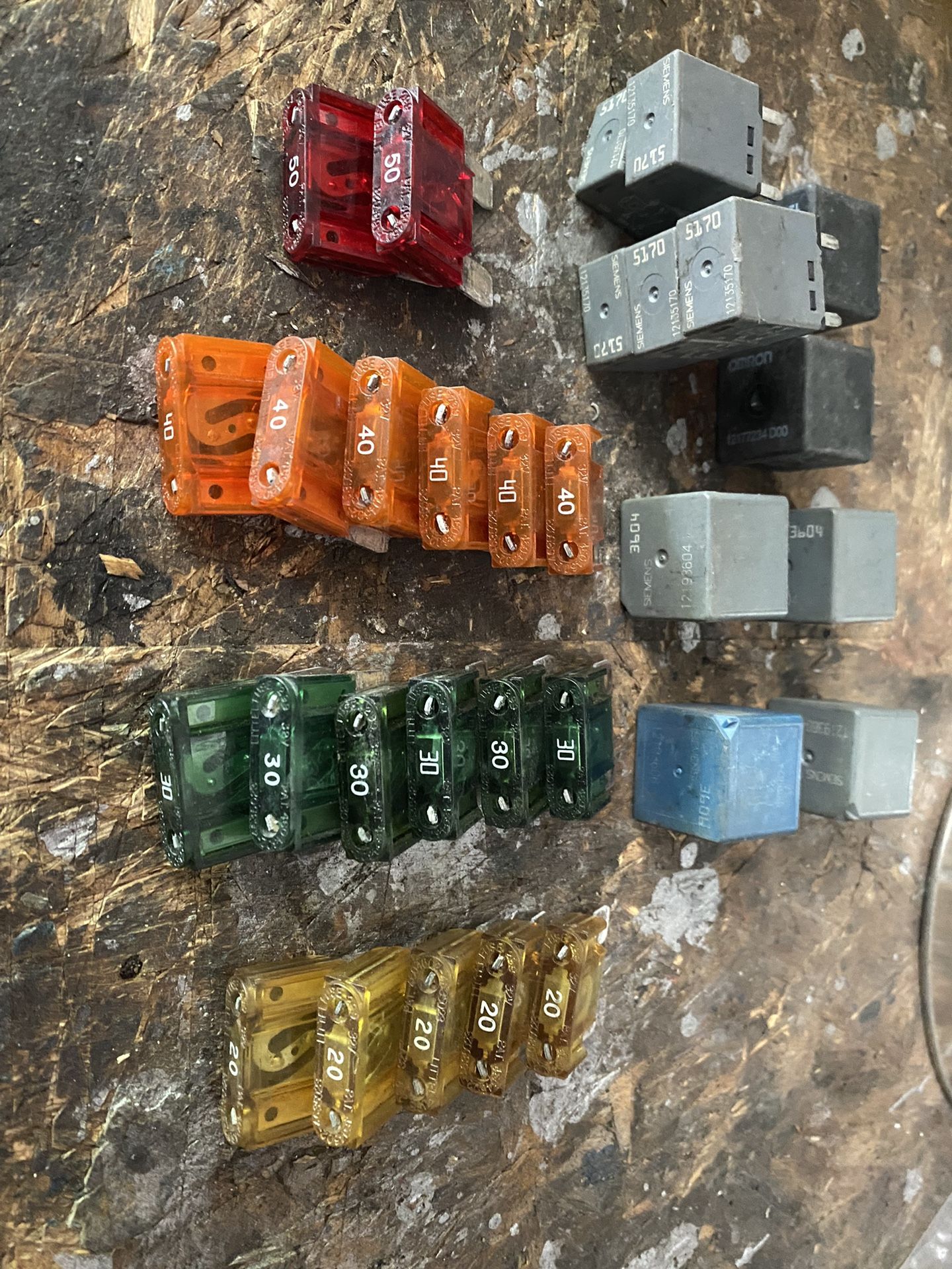 Extra Large, Automotive , Fuses, And Relays