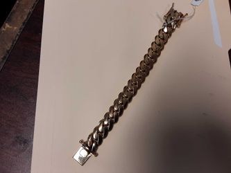 Yellow Gold 10k (.417) 123.1 grams 6 inch