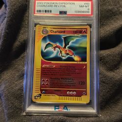 2002 Pokémon Expedition Charizard- Rev Foil #40