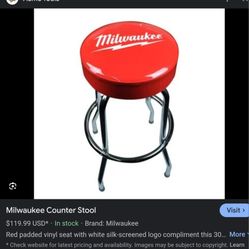 Milwaukee COUNTER STOOL