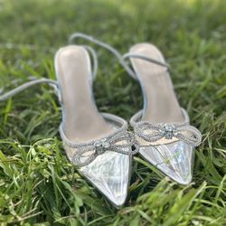 Clear Cinderella Heels 