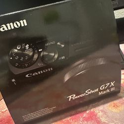 Canon G7X Mark lll