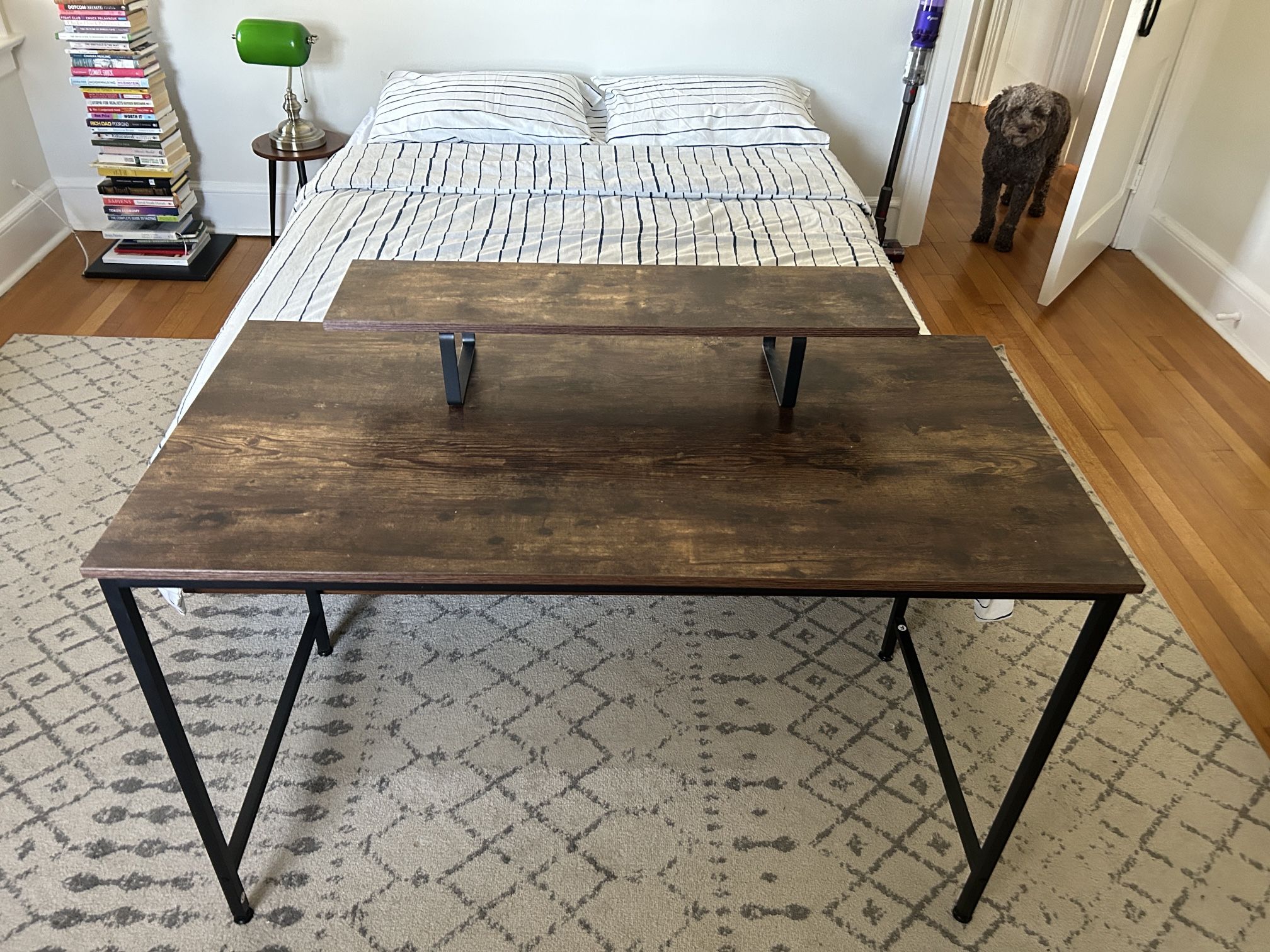 Vintage Oak Finish Desk