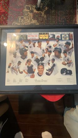 1998 Yankees Dream Season Lithograph Limited #534 Of 1998