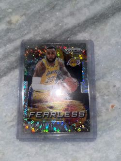 Lebron James card