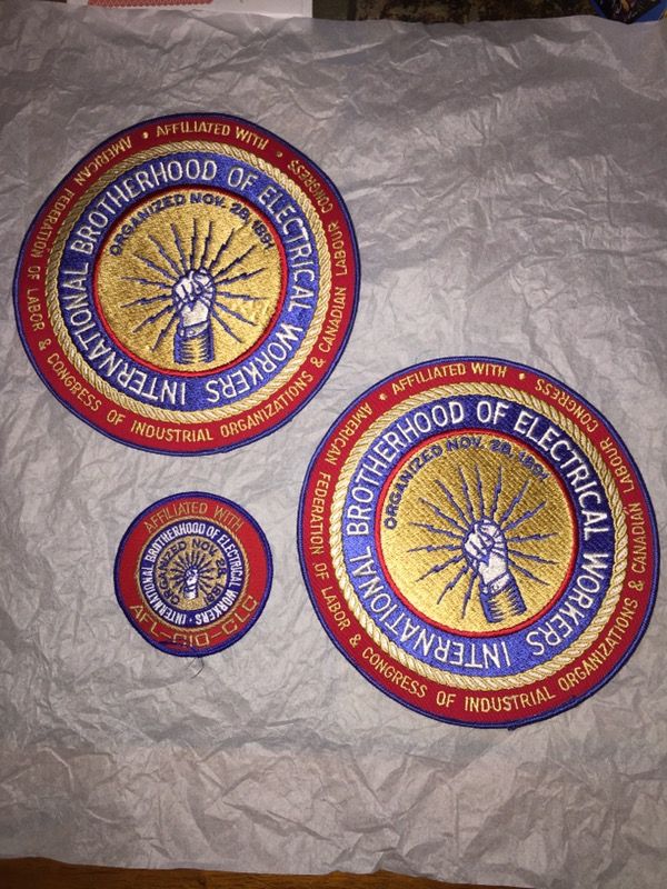 IBEW Patches