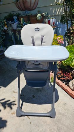 Chicco  Compact Polly Baby High Chair - Taupe