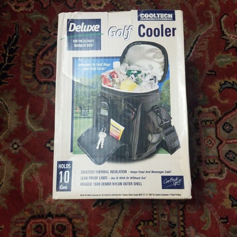 CoolTech Deluxe Golf Cooler