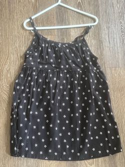 Toddler Girl Okie Dokie Black Floral Dress 3T