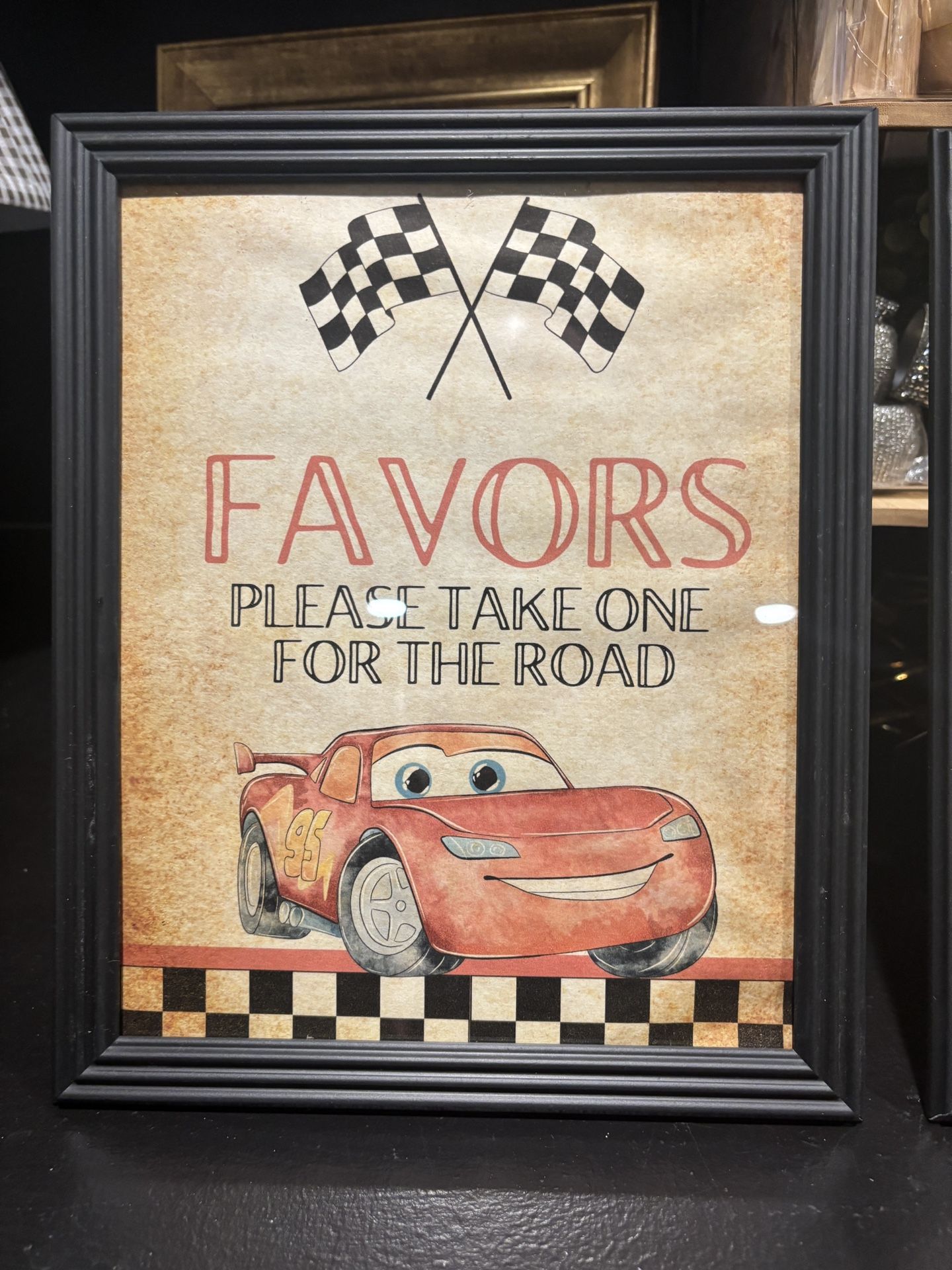 Disney Cars Theme Picture Frames