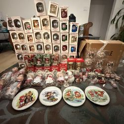 Giant Vintage Xmas Collection – Boxed Ornaments, Campbell’s, Dolls & More!