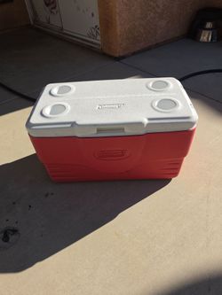 Coleman Hard Cooler Red