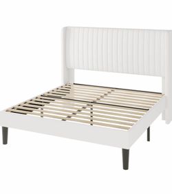 Queen Size Velvet Bed Frame