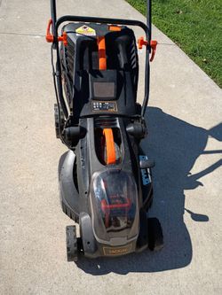 TACKLIFE 36V cordless electric lawn mower.