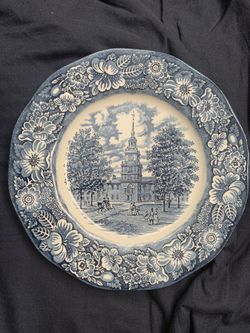 Liberty Blue Plate