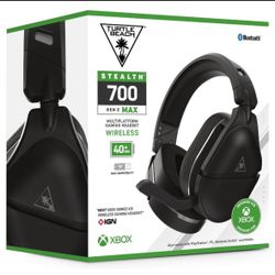 Turtle Beach Stealth 700 Gen 2 MAX Wireless Gaming Headsets for Xbox Series X|S/Xbox One/PlayStation 4/5/ Nintendo Switch/PC - Black