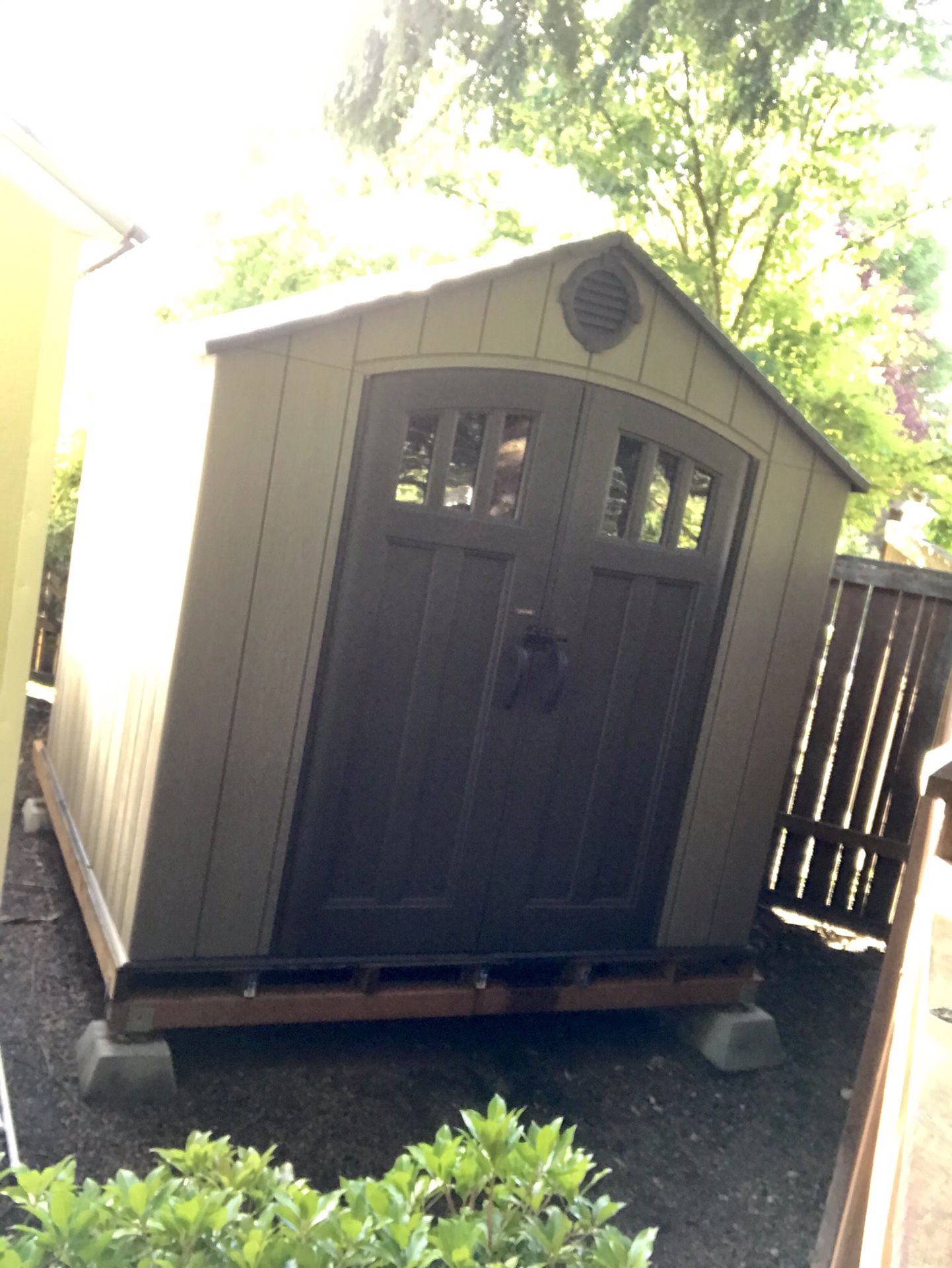 Like-New Lifetime Shed Already Assembled!