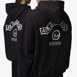 Jordan x Fragment x Union Hoodie Size Large