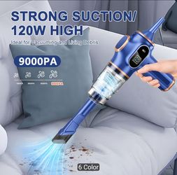 Bellbuy Cordless Handheld Car/Home Vacuum Cleaner & Air Duster"