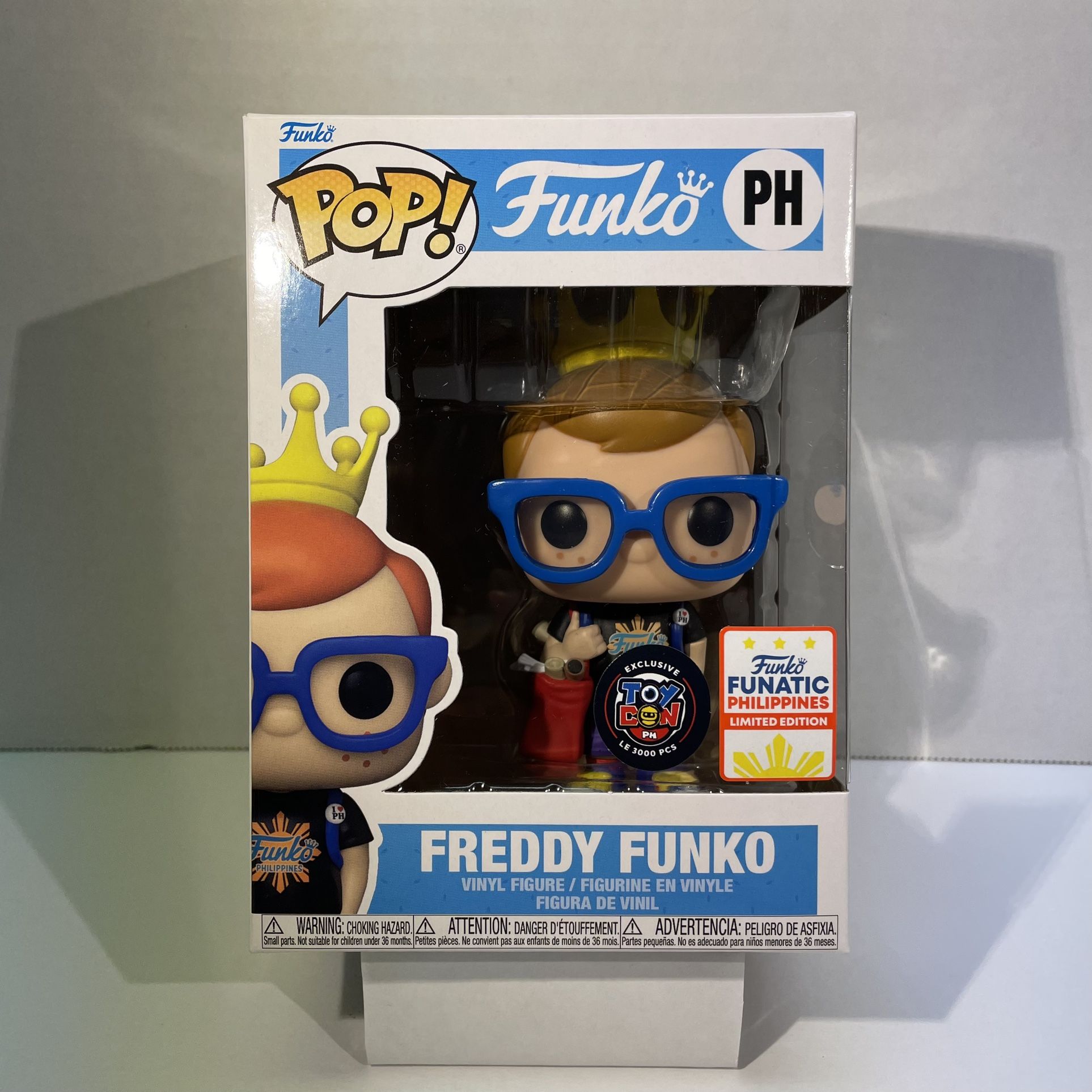 Funko Pop Freddy PH Philippines Exclusive TOY CON LE 3000 Pcs NIB In Hand