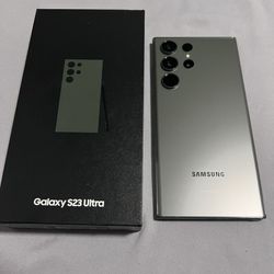 Like New Samsung Galaxy S23 Ultra 5G 512GB Green-Factory UNLOCKED