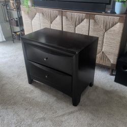 Beautiful, Sturdy Dark Wood Night Stand