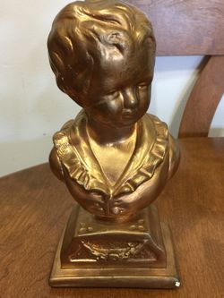1960’s children’s bust 9.5 inch