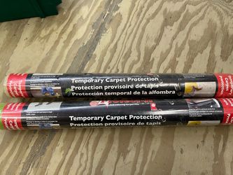 24 inch x 50 foot temporary carpet protection
