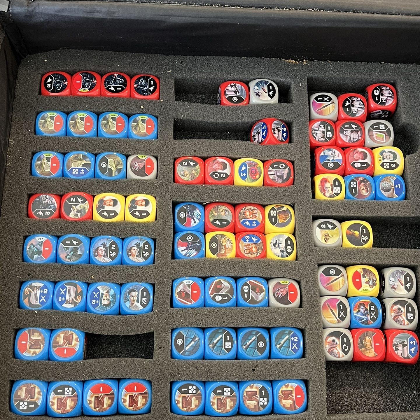 Star Wars Destiny Game Dice In Carrying Case By Fantasy Flight 