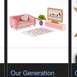 Our Generation Lovely Living Room 