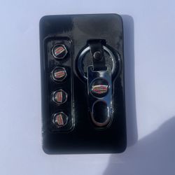 4 ~ Cadillac Chrome Air Valve Caps 