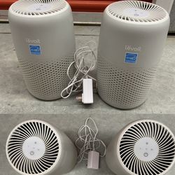 💍 2 LĚVOIT Air Purifiers w/ Aromatherapy, 3-in-1 Filter Cleaner with Fragrance Sponge for Better Sleep, Gray... Value $50