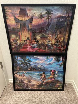 Disney Puzzle Framed Pictures