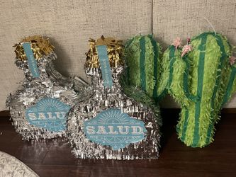 Tequila Bottle Piñata Decor