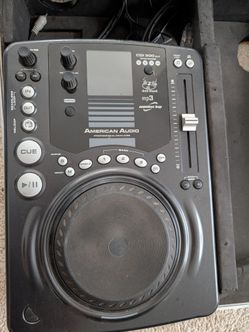 DJ Flight Case with 2 American Audio CDJ's Included