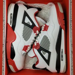 Jordan 4 Fire Red 