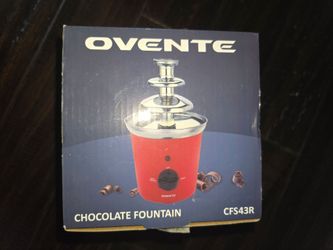 Ovente 3-Tier Chocolate Fondue Fountain - Like New