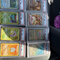 Graded PSA Pokemon Cards