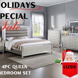 4 Pc Queen Bedroom Set 