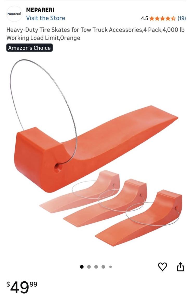 Heavy Duty Tires Skates - Towing