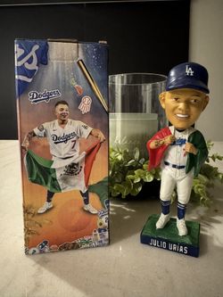 Los Angeles Dodgers Julio Urias Mexican Flag Bobblehead  