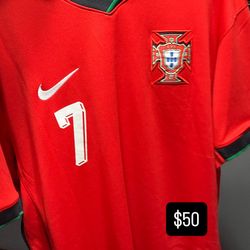 Soccer Kits (CR7 Portugal Home Kit)