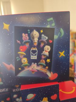 Mcdonald's BT21 sticker  and poster pack