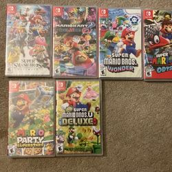 Nintendo Switch Games Brand New Sealed 