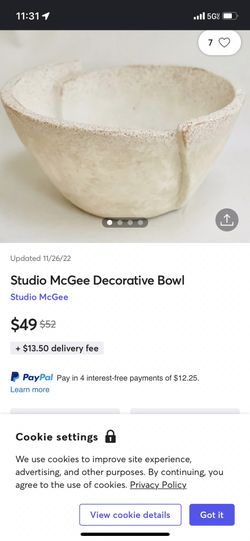 Studio Mc Gee Decorative Bowl